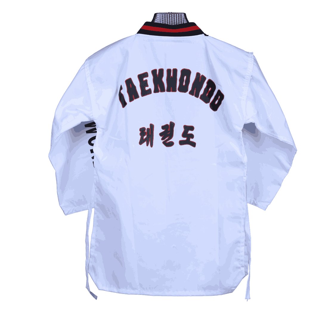 Tenue Taekwondo vue de dos