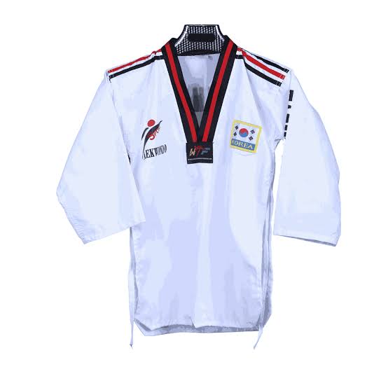 Tenue Taekwondo vue de face