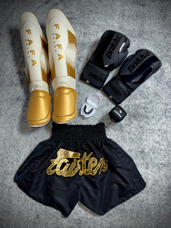 Elite Pack Pakka Blanc & Or