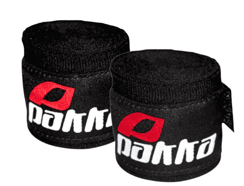 Bandes de boxe PAKKA noires 4.5m