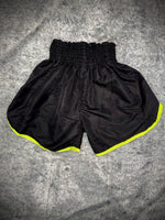 Short Muay Thai Venum Noir & Vert